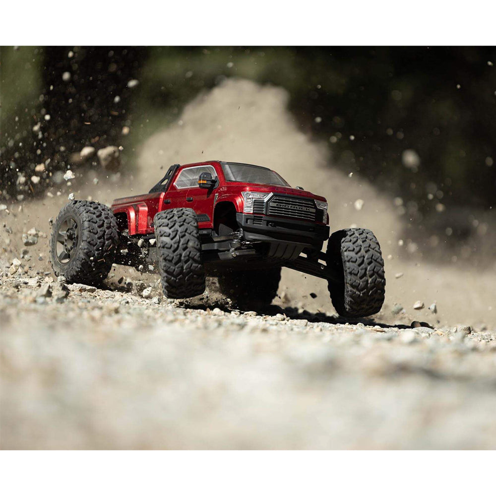 Arrma Big Rock 6S 4x4 BLX RTR 1:7 RC Monster Truck - Red