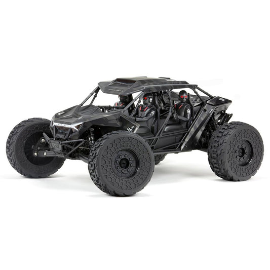 Arrma Fireteam 6S 4WD BLX Speed Assault Vehicle RTR Black RC Car