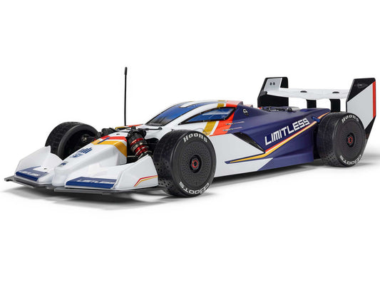 Arrma 1/7 Limitless V2 Speed Bash Roller 4WD - White/Blue