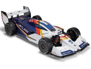 Arrma 1/7 Limitless V2 Speed Bash Roller 4WD - White/Blue