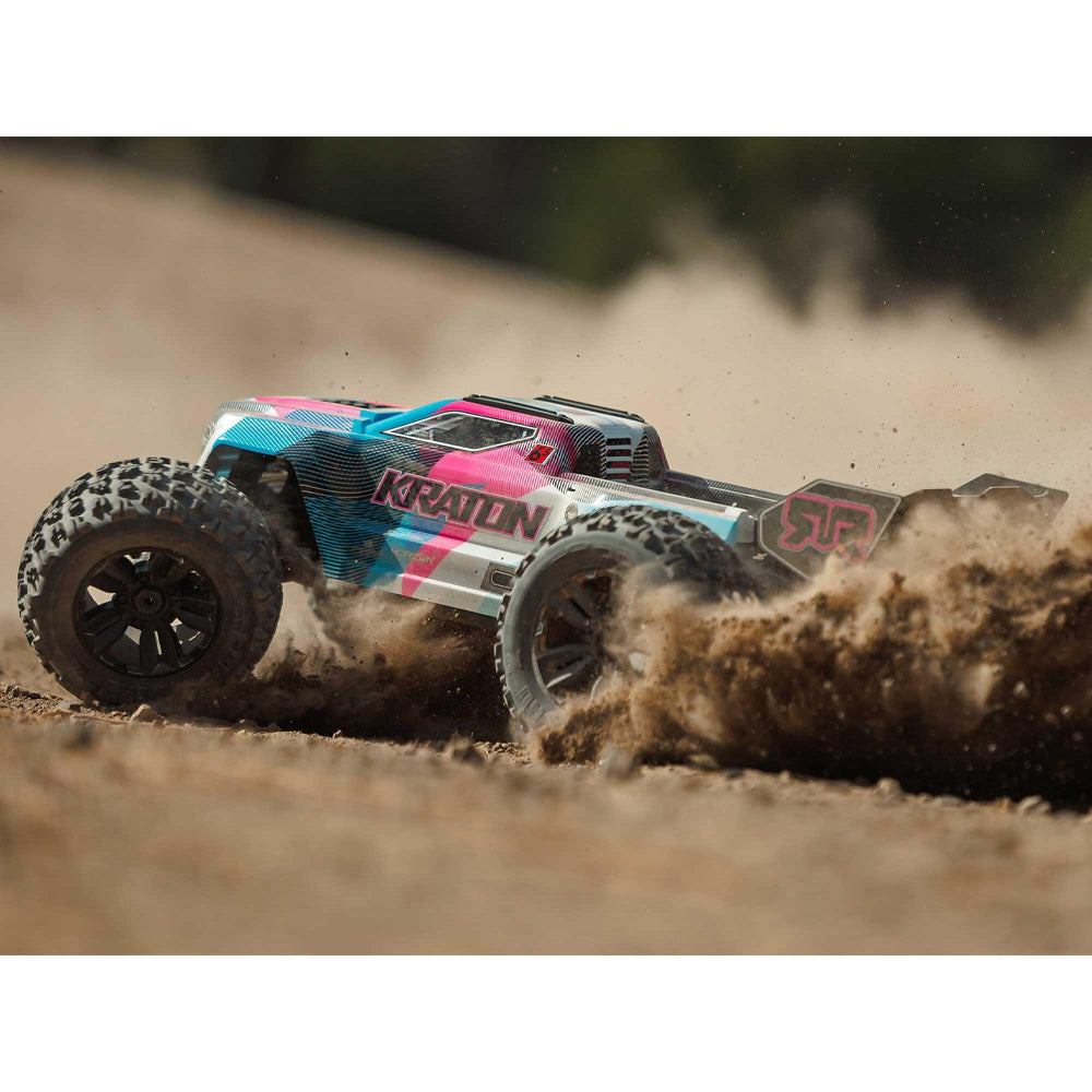 Arrma KRATON 6S V6 4X4 BLX 1:8 RTR Monster Truck - Pink