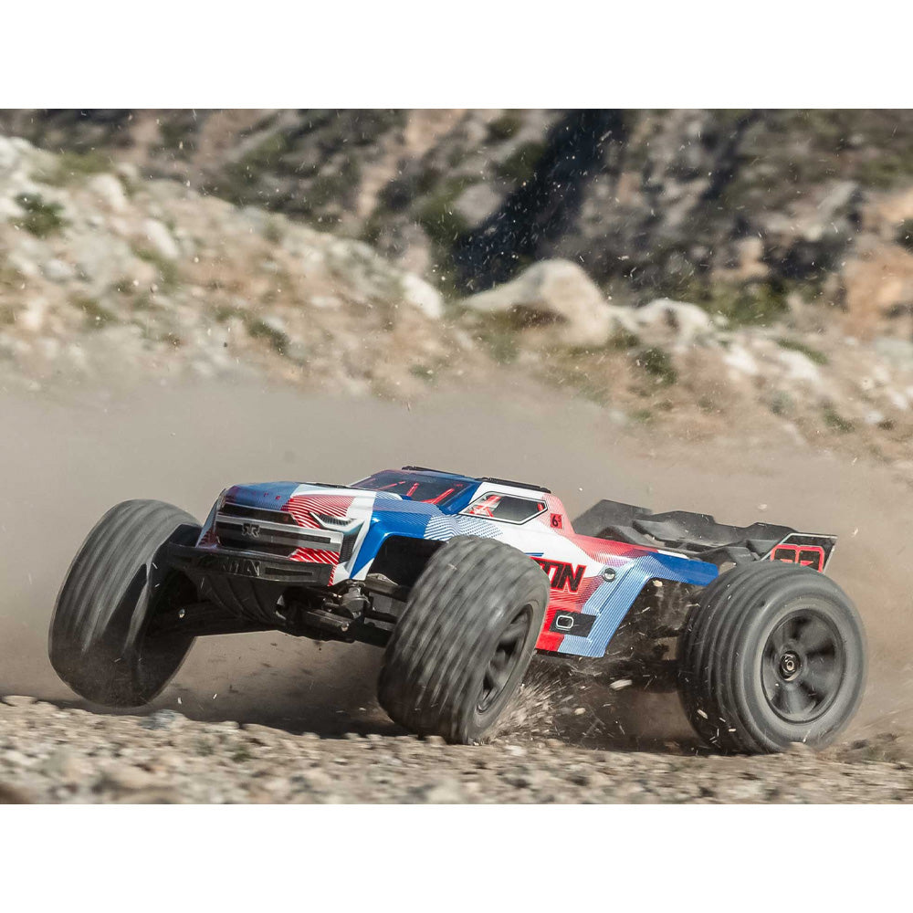 Arrma Kraton 6S 4X4 BLX Speed Monster Truck RTR 1:8 RC - Blue/Red
