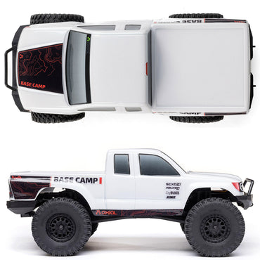 Axial SCX24 Base Camp 4WD RTR 1:24 Rock Crawler - White