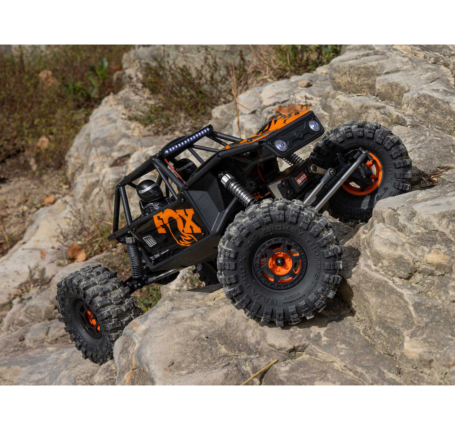 Axial UTB10 Capra 1.9 4WS 4X4 1:10 RTR Unlimited Trail Buggy - Orange (FOX)