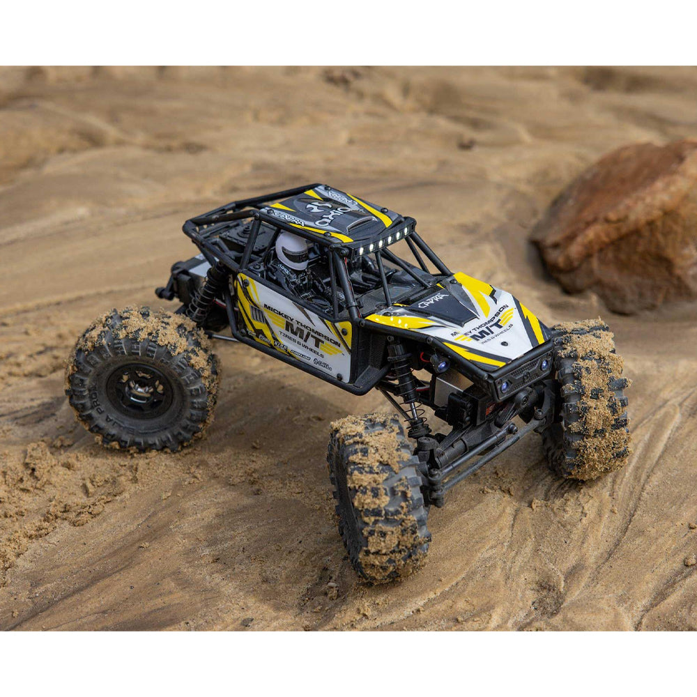 Axial UTB18 Capra 4WS 4WD RTR 1:18 Trail Buggy - Yellow (w/Battery & Charger)