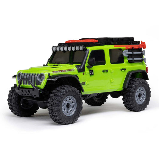 Axial SCX30 Jeep Wrangler JLU 4x4 RTR RC 1:30 Rock Crawler - Green