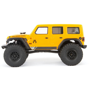 Axial SCX24 Jeep Wrangler JLU CRC 1:24 RTR Yellow RC Car AXI00002T2