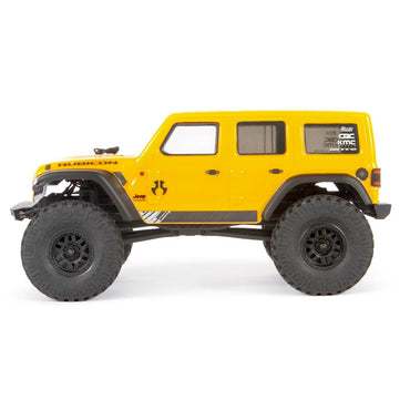 Axial SCX24 2019 Jeep Wrangler JLU CRC 1:24 4WD-RTR RC Crawler Car Yellow