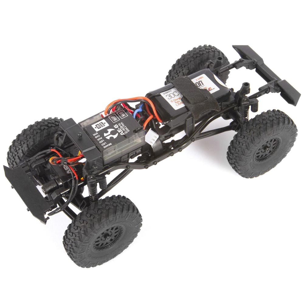 Axial SCX24 2019 Jeep Wrangler JLU CRC 1:24 4WD-RTR RC Crawler Car Yellow