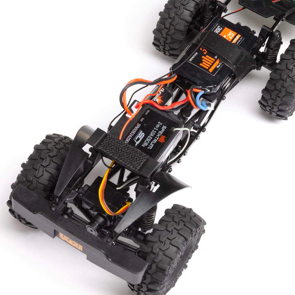 SCX24 Dodge Power Wagon 4WD 1:24 RTR Rock Crawler - Orange AXI00007T1