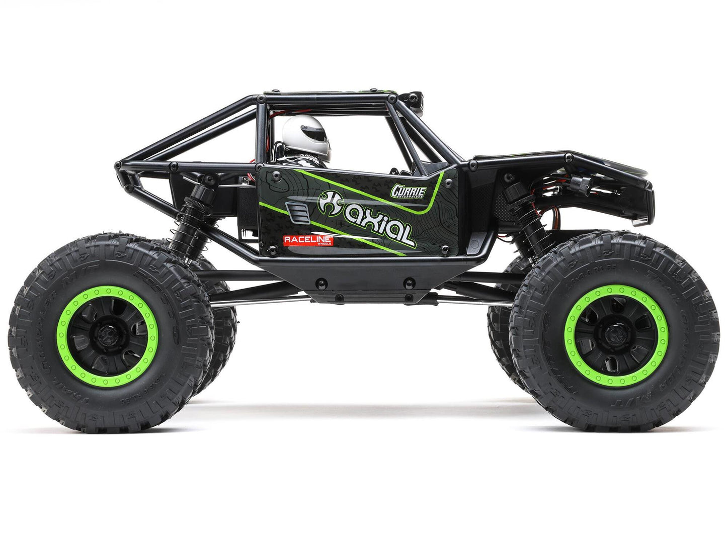Axial Capra Trail Buggy Unlimited 4WD RTR RC Cralwer 1/18 UTB18 Black & Green