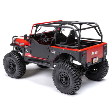 Axial SCX10 III Jeep CJ-7 4WD Brushed RTR RC Crawler - Red