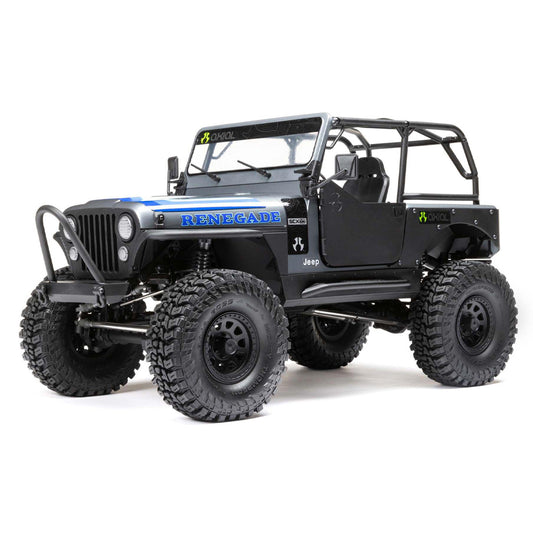Axial SCX10 III Jeep CJ-7 4WD Brushed RTR RC Crawler - Grey