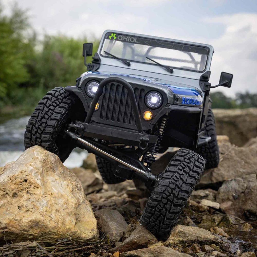 Axial SCX10 III Jeep CJ-7 4WD Brushed RTR RC Crawler - Grey
