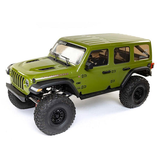 Axial SCX6 Jeep JLU Wrangler 4WD Rock Crawler Green 1:6 RTR RC Car AXI05000T1
