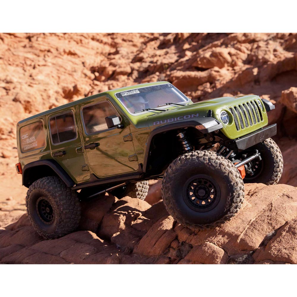 Axial SCX6 Jeep JLU Wrangler 4WD Rock Crawler Green 1:6 RTR RC Car AXI05000T1