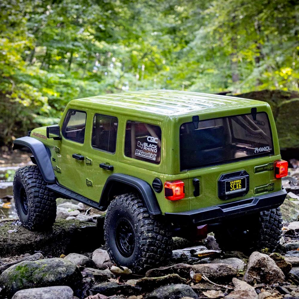 Axial SCX6 Jeep JLU Wrangler 4WD Rock Crawler Green 1:6 RTR RC Car AXI05000T1