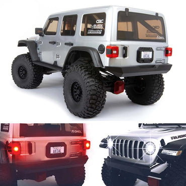 Axial SCX6 Jeep JLU Wrangler 4WD Rock Crawler Silver 1:6 RTR RC Car AXI05000T2