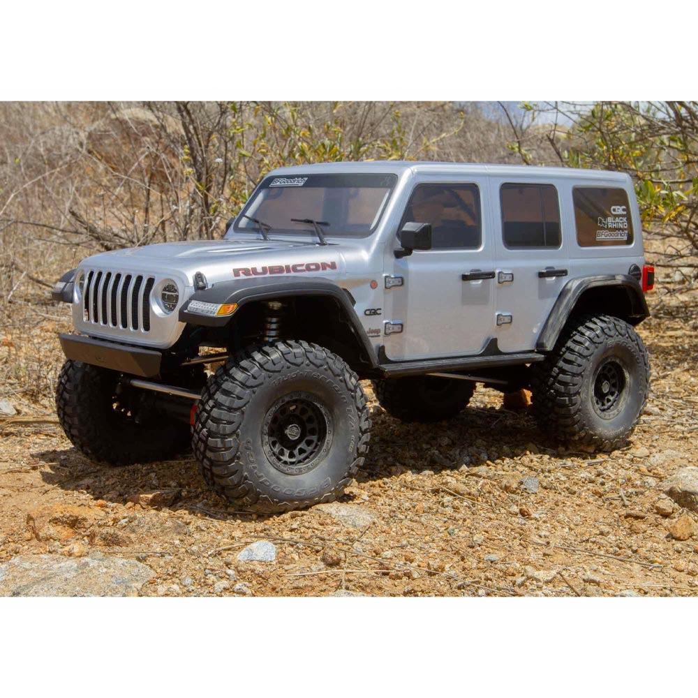 Axial SCX6 Jeep JLU Wrangler 4WD Rock Crawler Silver 1:6 RTR RC Car AXI05000T2