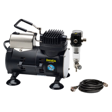 Iwata Sprint Jet Airbrush Compressor Single Piston w/Hose