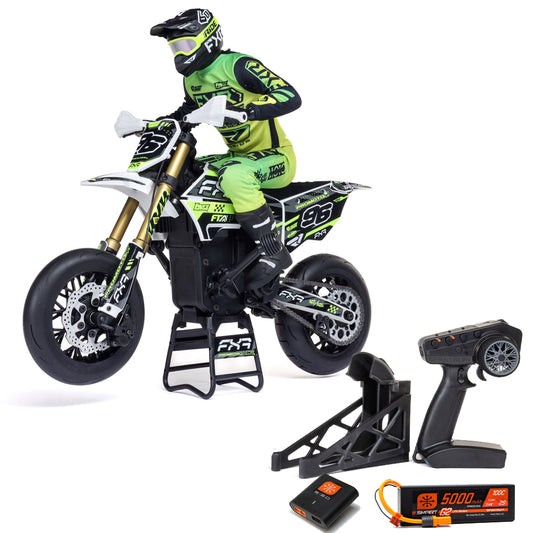 Losi Promoto-SM FXR Supermoto 1:4 RTR RC Motorcycle w/Battery & Charger