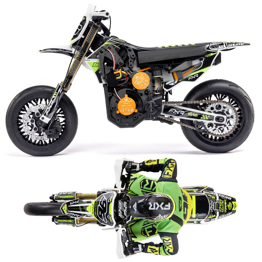 Losi Promoto-SM FXR Supermoto 1:4 RTR RC Motorcycle w/Battery & Charger