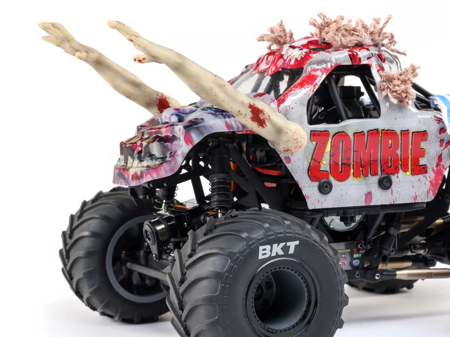 Losi 1/18 Mini LMT Zombie 2S 4X4 RTR Brushed Monster Truck (Battery & Charger Included)