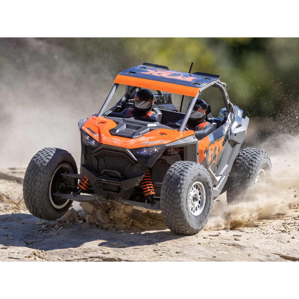 Losi RZR Rey 4WD Brushless Polaris RTR 1:10 RC Car - Orange, FOX