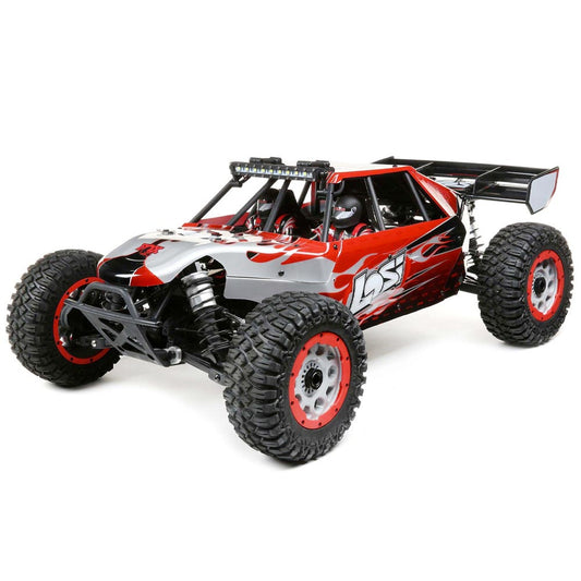 Losi Desert Buggy DBXL-E 2.0 1:5 4WD Brushless Smart RTR Red/Black FOX RC Car
