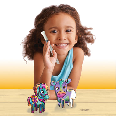 Create N Colour Fun Farm Friends Set 2 Horse/Cow - Magic Painting with Water!