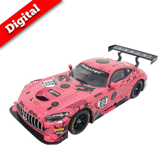 Scalextric Mercedes AMG GT3 Pink/Zenith Digital Slot Car