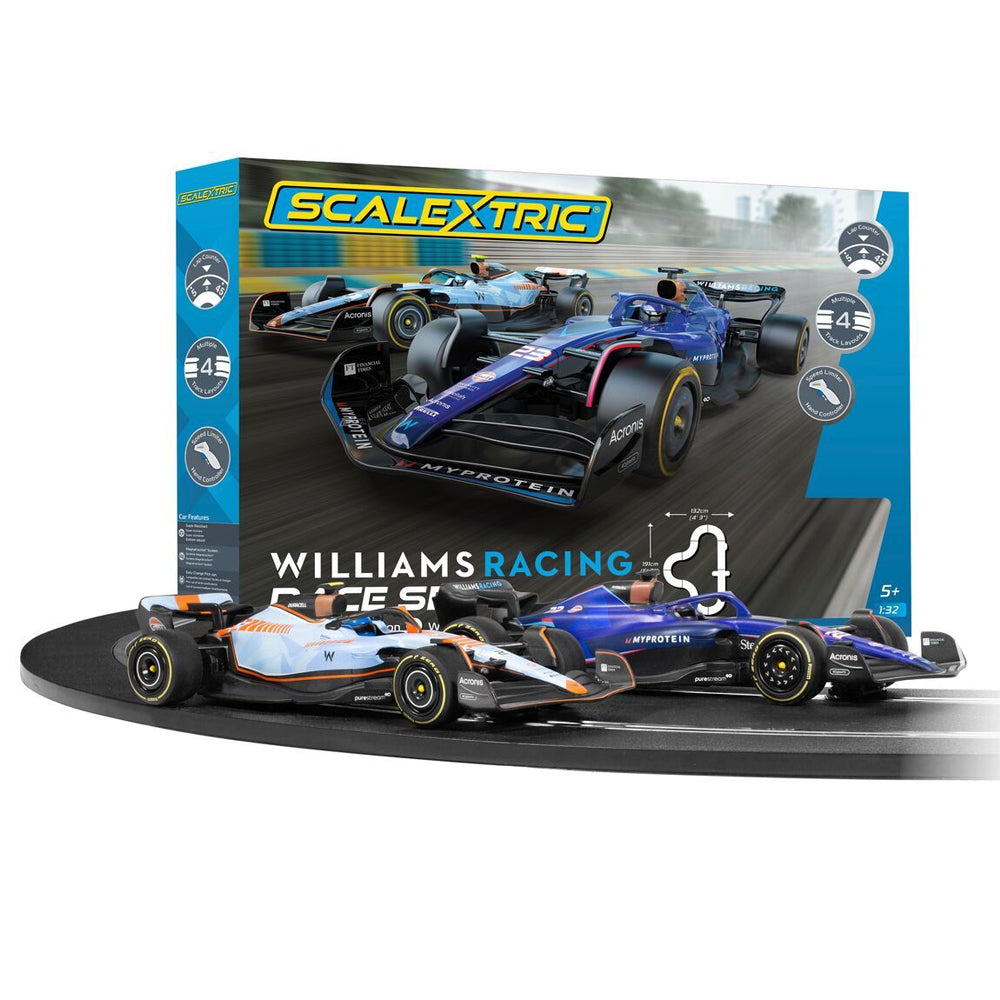 Scalextric C1450M Williams Racing FW45 Albon v Sargeant Slot Car Race Set
