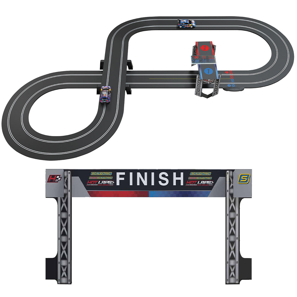 Scalextric C1452M Ford Puma Rally1 WRC Hot Laps Slot Car Race Set