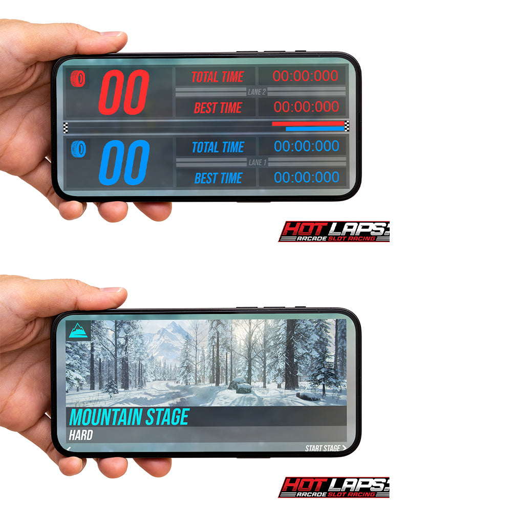 Scalextric C1452M Ford Puma Rally1 WRC Hot Laps Slot Car Race Set