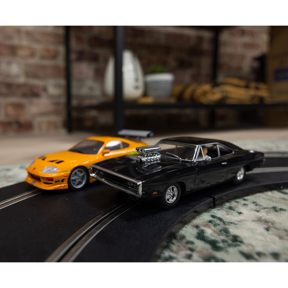 Scalextric Fast & Furious Dom's Dodge Charger & Brian's Toyota Supra Twin Pack