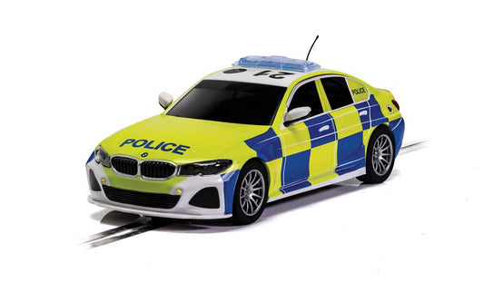 Scalextric Slot Car C4165 BMW 330i M-Sport - Police Car