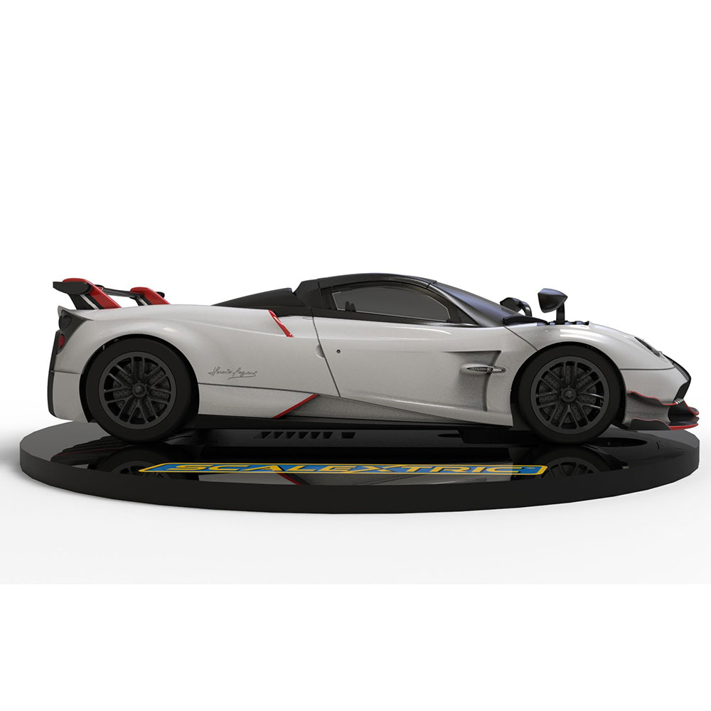 Scalextric C4399 Pagani Huayra BC Roadster Metallic Pearl White 1:32 Slot Car