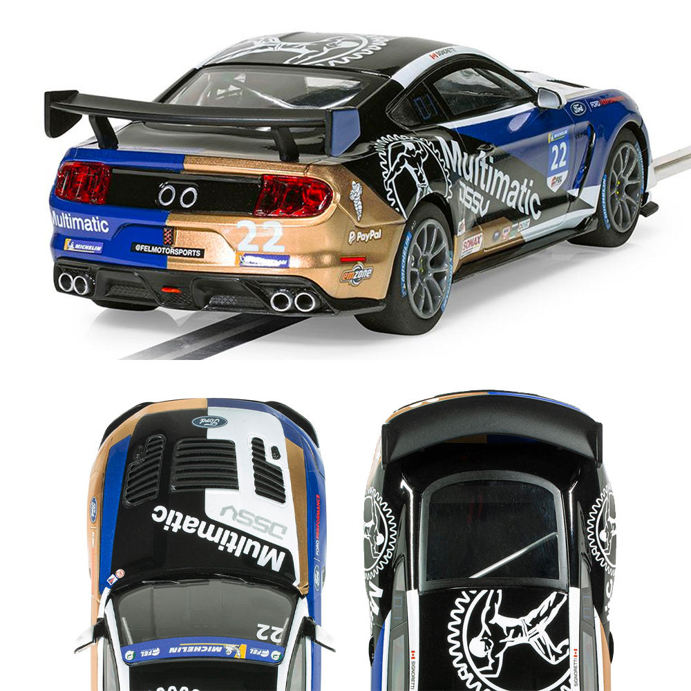 Scalextric C4403 Ford Mustang GT4 - Canadian GT 2021 - Multimatic Motorsport 1:32 Slot Car