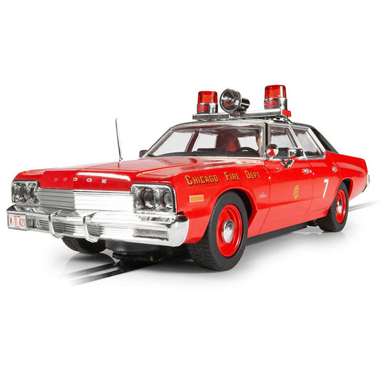 Scalextric C4408 Dodge Monaco - Chicago Fire Department 1:32 Slot Car