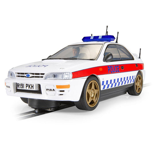 Scalextric C4429 Subaru Impreza WRX - Police Edition 1:32 Slot Car - No Case