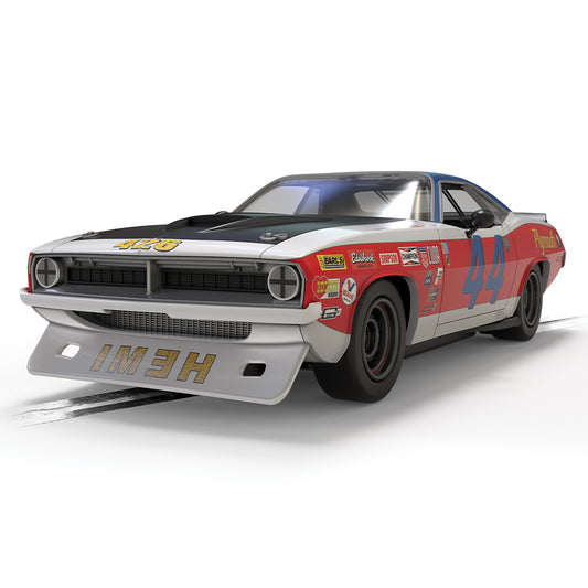 Scalextric C4525 Plymouth Barracuda - Spa Summer Classic 2023 1:32 Slot Car - No Case