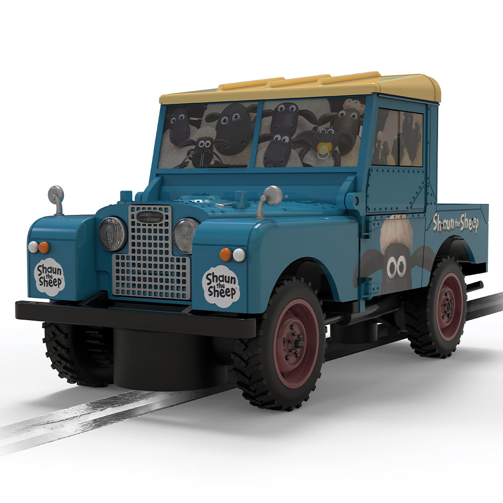 Scalextric C4543 Land Rover Series 1 - Shaun The Sheep 1:32 Slot Car