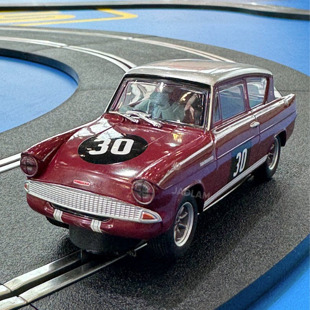 Scalextric C4546 Ford Anglia 105E - Broadspeed 1:32 Slot Car - No Case
