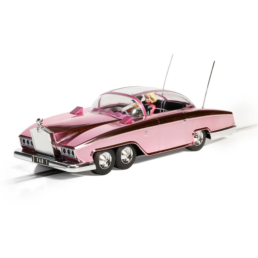 Scalextric C4579A Thunderbirds: FAB 1 60th Anniversary Pink Chrome 1:32 Slot Car