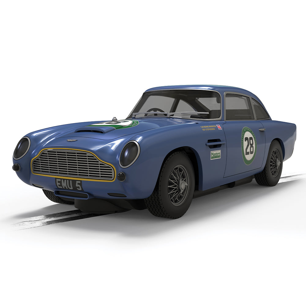 Scalextric C4599 Aston Martin DB5 - Blue/Yellow - Historic GT Racing