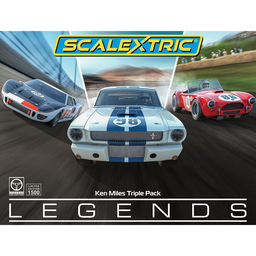 Scalextric C4619A Ken Miles Triple Pack