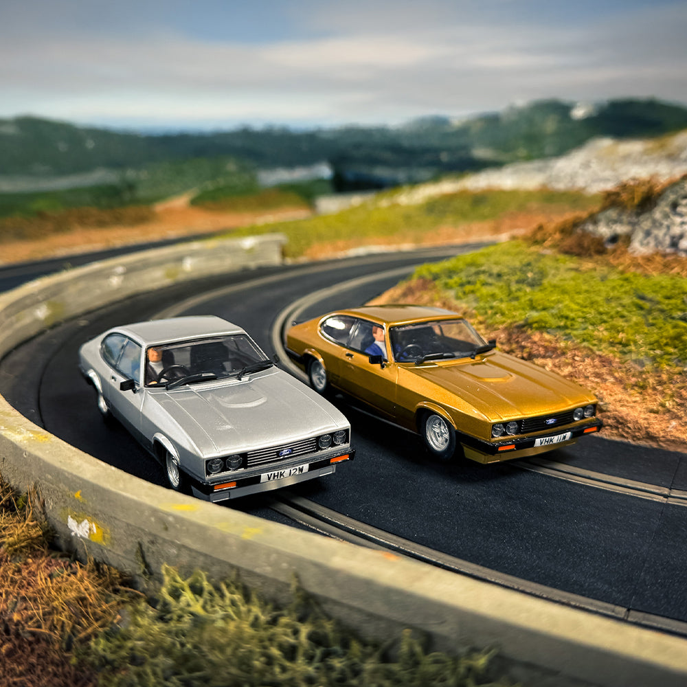 Scalextric C4642 The Professionals Capri Twin Pack 1:32 Slot Cars