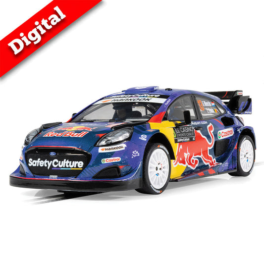 Scalextric Digital C4654 Ford Puma Rally1 Monte Carlo 2025 1:32 Slot Car