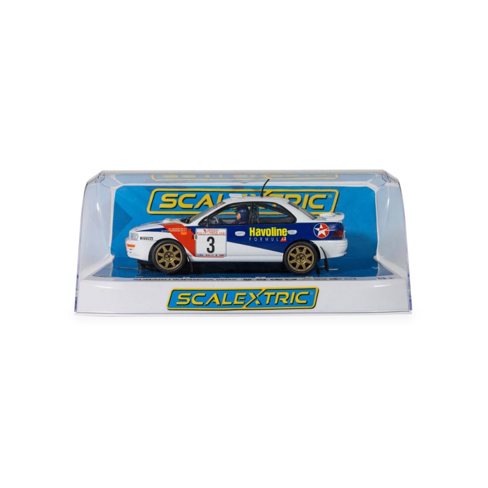 Scalextric C4657 Subaru Impreza Thailand Rally 1997 1:32 Slot Car