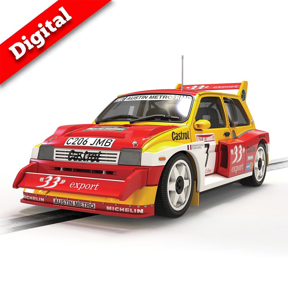 Scalextric Digital C4668 Austin Metro 6R4 - Didier Auriol 1:32 Slot Car